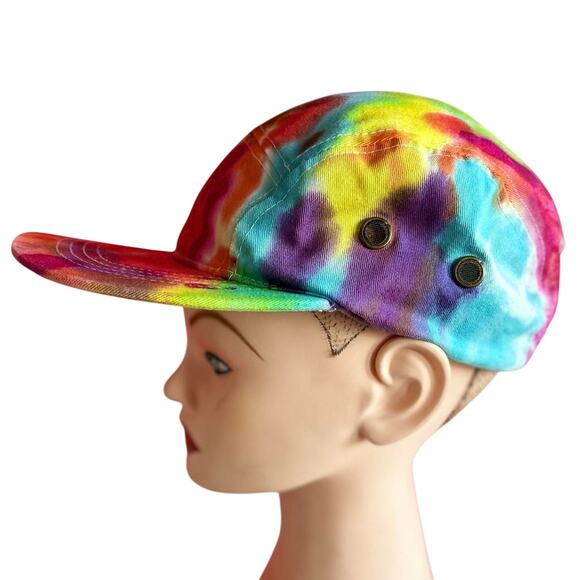 Brand New Tie Dye Adjustable 5 Panel Hat - Picture 4 of 7